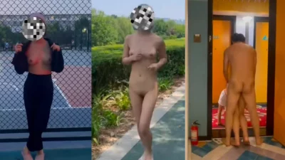 酒店开门操她中途还有人路过太刺激了